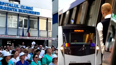 Sindicaliștii de la metrou amenință cu grevă generală: „Nu putem fi sclavii Europei. Legea salarizării nu poate fi acceptată”
