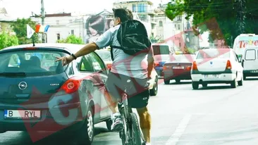 Craciunescu face slalom prin centrul Capitalei