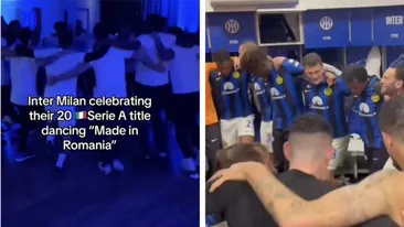 Ionuț Cercel a destins atmosfera în vestiarul lui Inter Milano după ce italienii au câștigat titlul. “Made in Romania” a răsunat în vestiarul echipei lui Inzaghi
