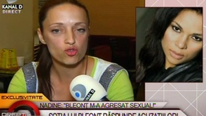 VIDEO Sotia lui Claudiu Bleont, dupa scandalul dintre actor si Nadine: "Eu am fost cu ei 99% din timp. Este aberant sa mi se spuna ca in fata ochilor mei s-au intamplat niste lucruri"