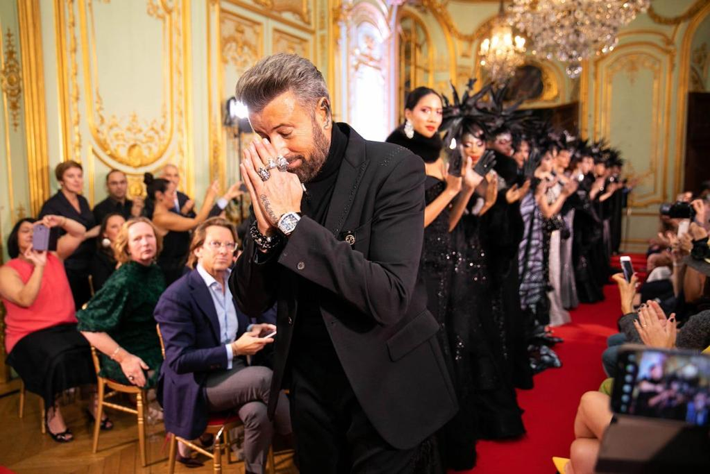 Cătălin Botezatu a făcut furori la Paris Fashion Week: „A fost o seară mirifică!”