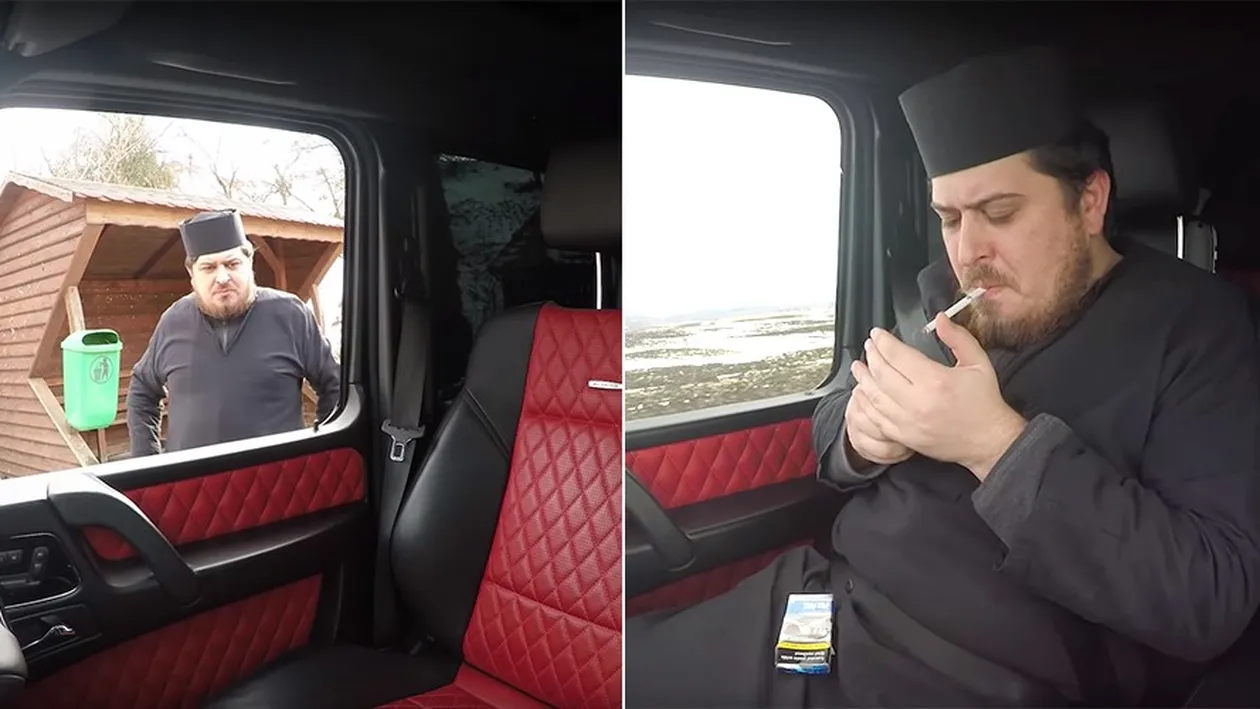 Cum a reacționat un preot din România după ce a fost luat la ocazie cu un Mercedes G-class. Părintele și-a aprins o țigară și.. continuarea întrece orice imaginație