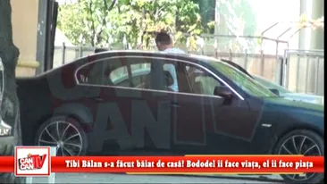 Tibi Balan s-a facut baiat de casa! Bododel ii face viata, el ii face piata