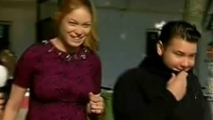 VALENTINA PELINEL a mers însoţită de PATRICK, fiul lui BORCEA, la închisoare! Ce a declarat  blonda