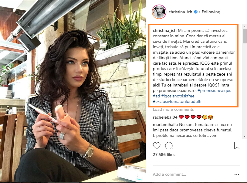 Christina Ich a răbufnit în public, după ce Alexandra Stan i-a atras atenția: “Este un drog, așa cum alcoolul și antidepresivele”