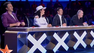 Românii au talent. Călinescu nu a mai rezistat, Andra a roșit: ”Cum s-o bagi din prima...” Jurații și publicul s-au tăvălit de râs VIDEO