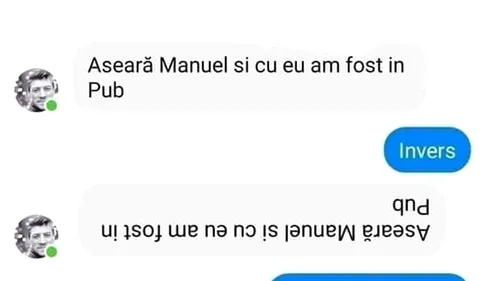 BANCUL ZILEI | Aseară Manuel și cu eu am fost în Pub