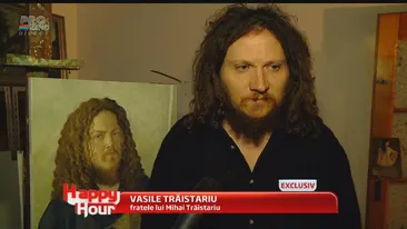 În ce hal arată!Fratele lui Mihai Trăistariu, viaţă de sihastru! Are părul lung, barba nu şi-o rade şi seamănă cu Alain Moore