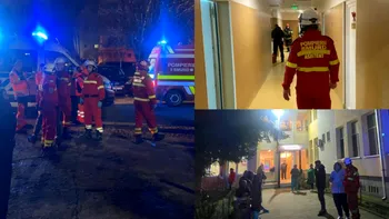 A fost activat Planul roșu de intervenție. Un incendiu a izbucnit pe secția de Psihiatrie a Spitalului județean Hunedoara