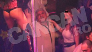 Risca 8 ani de inchisoare, dar nici in cot nu-l doare! Giovani Becali a facut show in clubul BOA, a pus in genunchi o animatoare