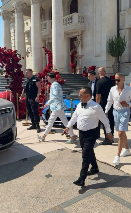 Adrian Minune a fost naș