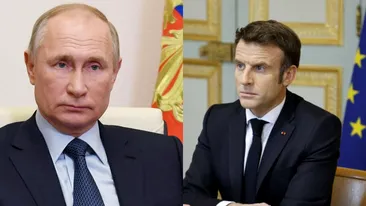 Vladimir Putin l-a sunat pe Emmanuel Macron, în a opta zi de război: ”Te minți singur”