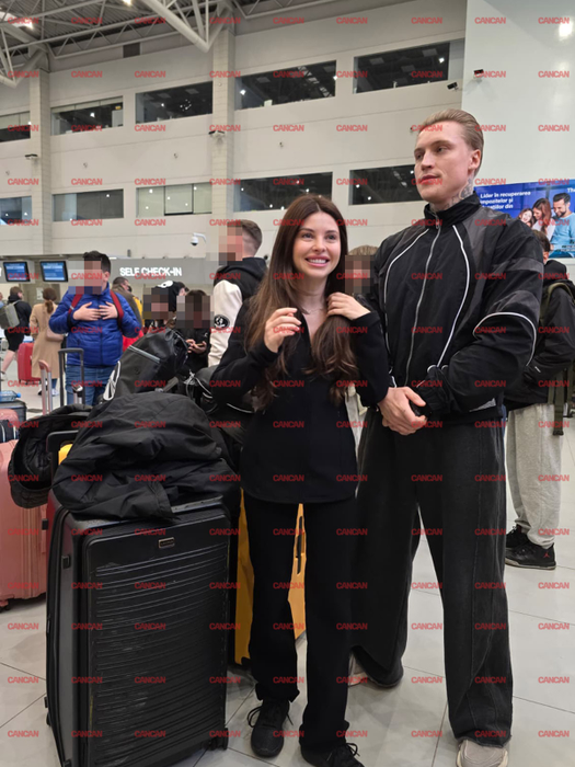 Valerie Lungu și Alex Gîlcă de la Asia Express 2026, la aeroport