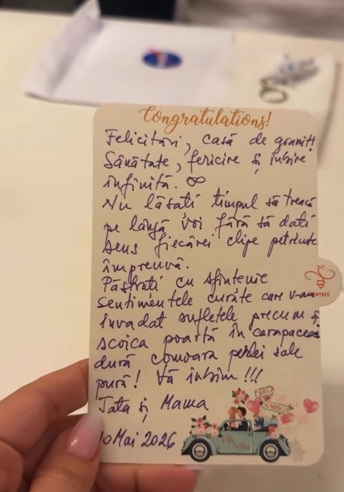 Gestul făcut de părinții lui Victor Cornea, înainte de nunta cu Andreea Bălan. I-au dat lacrimile instant!
