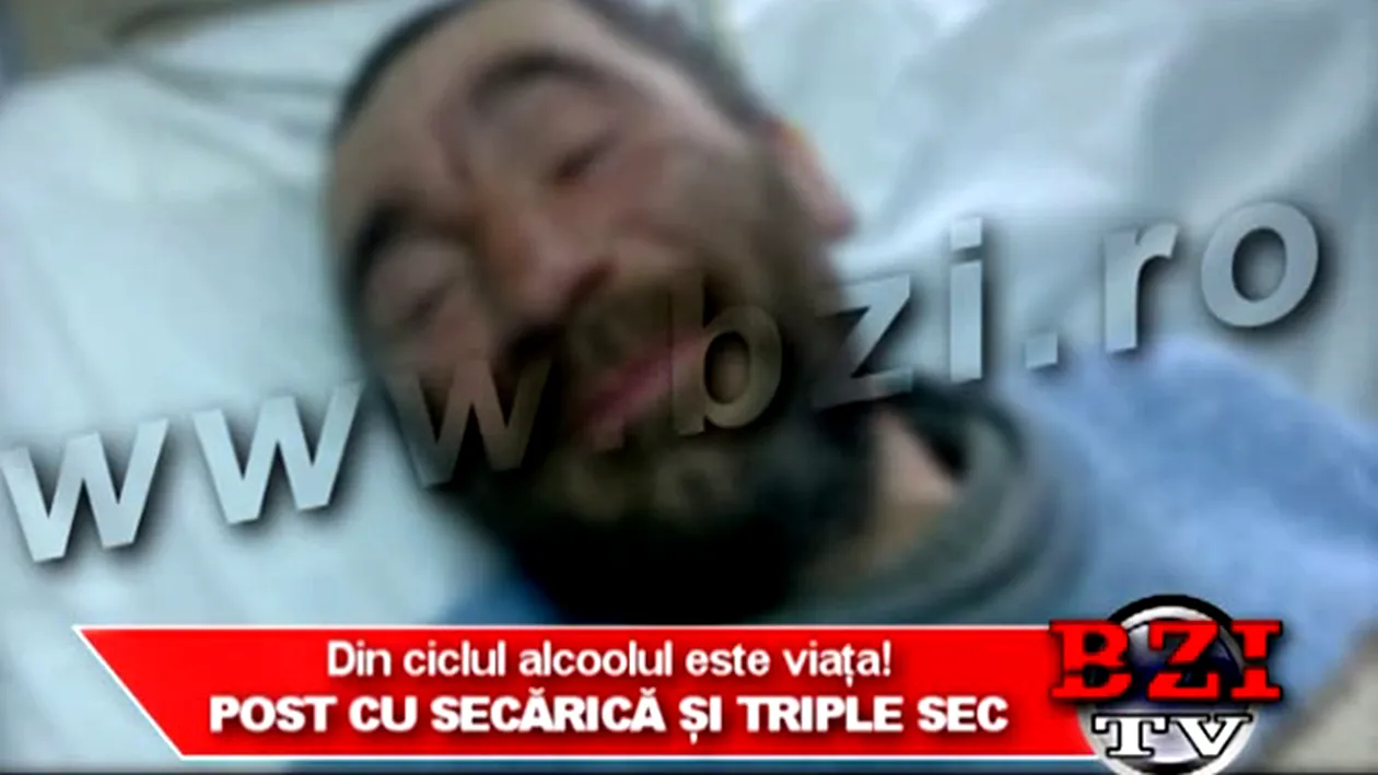 Eu nu pot sa traiesc fara alcool! Eu tampesc fara el- Vezi un video halucinant cu un betiv ajuns in coma alcoolica la spital! Se face praf doar ca sa o vada pe doctorita