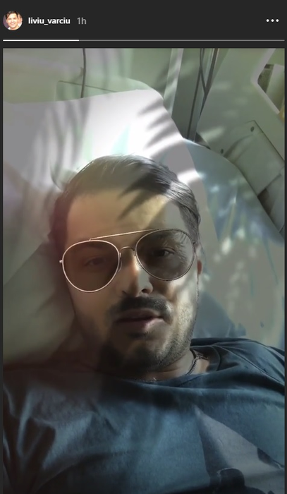 Liviu Vârciu a ajuns din nou pe mâna medicilor. Imagini cu actorul de pe patul de spital