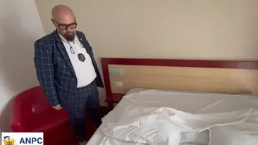 Piedone a intrat într-un hotel de 3 stele de pe litoral. Ce a găsit șeful ANPC pe pat, în cameră