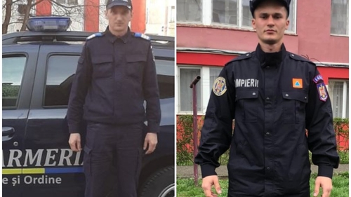 Cine este Flavius, jandarmul-erou care a scos din flăcări un bărbat surprins de o explozie. Tânărul se afla în afara programului de lucru