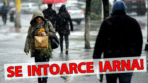 Vremea o ia razna din nou! Iarna se întoarce în România: avertizări ANM de viscol și precipitații abundente