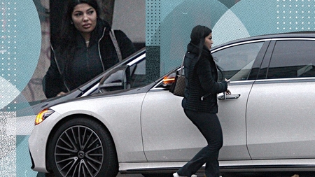 Cine i-a făcut ochi dulci iubitei lui Tzancă. Marymar, apariție spectaculoasă la volanul Maybach-ului cunoscutului manelist