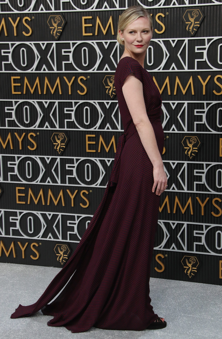 Kirsten Dunst
75th Primetime Emmy Awards, Arrivals, Los Angeles, California, USA - 15 Jan 2024,Image: 837704075, License: Rights-managed, Restrictions: , Model Release: no