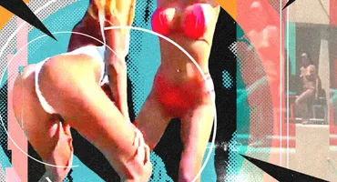 A apărut GOALĂ pe balconul unui hotel din Mamaia! Cum a fost filmată o ”bombă sexy” în urmă cu puțin timp