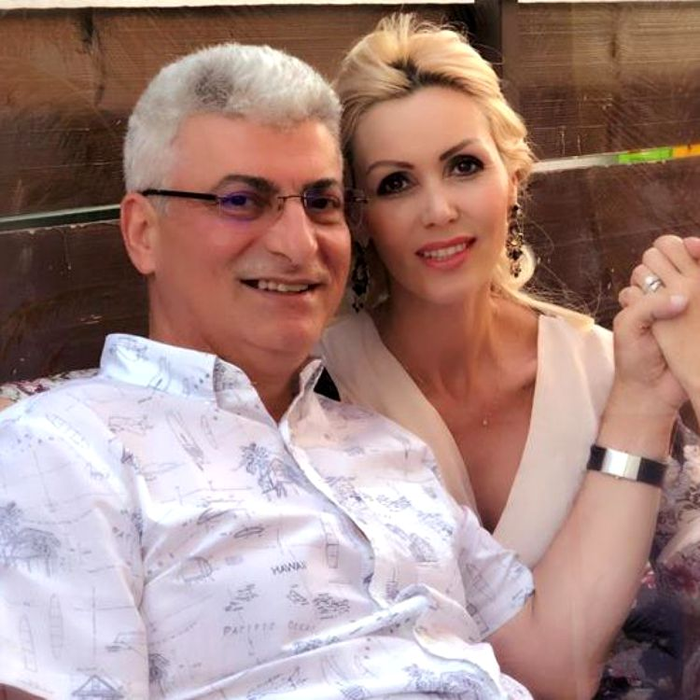 Silviu Prigoană, alături de soția lui, Mihaela