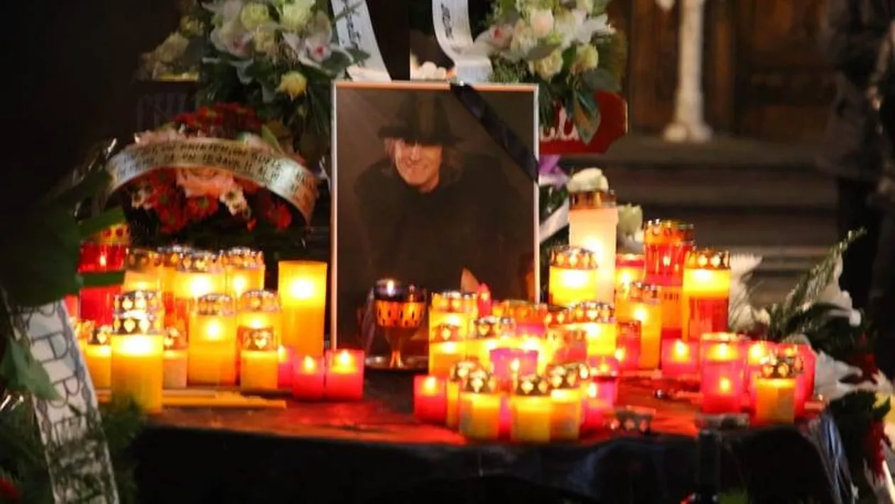 Apariție complet neașteptată! Cine a apărut la înmormântarea lui Mihai Constantinescu, în urmă cu câteva minute