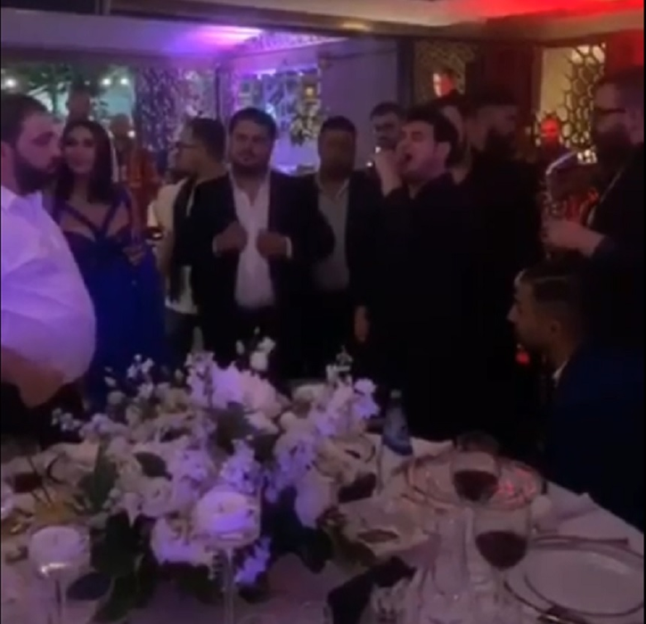 Florin Salam a organizat un chef super-elegant pentru petrecerea de botez a fiului său
