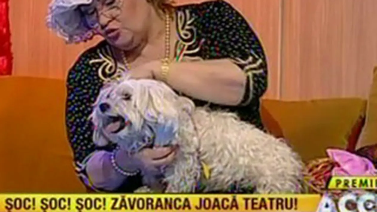 VIDEO Daca ar vedea Caragiale asta, s-ar rascoli in mormant! Uite-o pe Marioara Zavoranu in prima ei piesa de teatru!