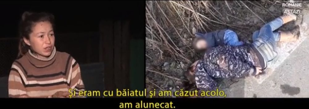 O femeie din Iași, beată moartă în șanț, cu copilul de doi ani după ea! Vecinii au fost nevoiți să o ducă pe brațe acasă