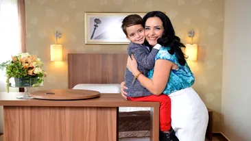 Imagine emoţionantă cu fiul Magdei Vasiliu, care a fost diagnosticat cu cancer. Micuţul se află la tratament în Italia