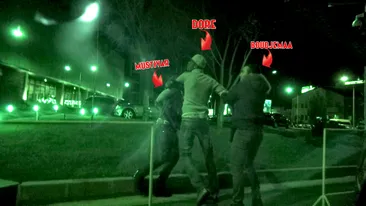 Dupa ce au depasit Steaua in clasament, mai multi “petrolisti” au facut-o lata! Au lovit stalpii de iluminat si au sarit la bataie