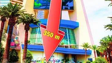 Trebuie sa fii nebun sa urci aici!