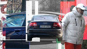 Celebrul milionar, apariție discretă în Primăverii, cu un Audi A8 L "pe stil vechi"