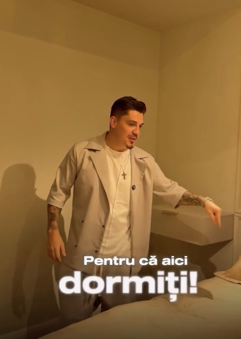 Cum arată noua casă a lui Bogdan de la Ploiești. Are un dressing uriaș: ”Trebuie să arate ca un magazin”