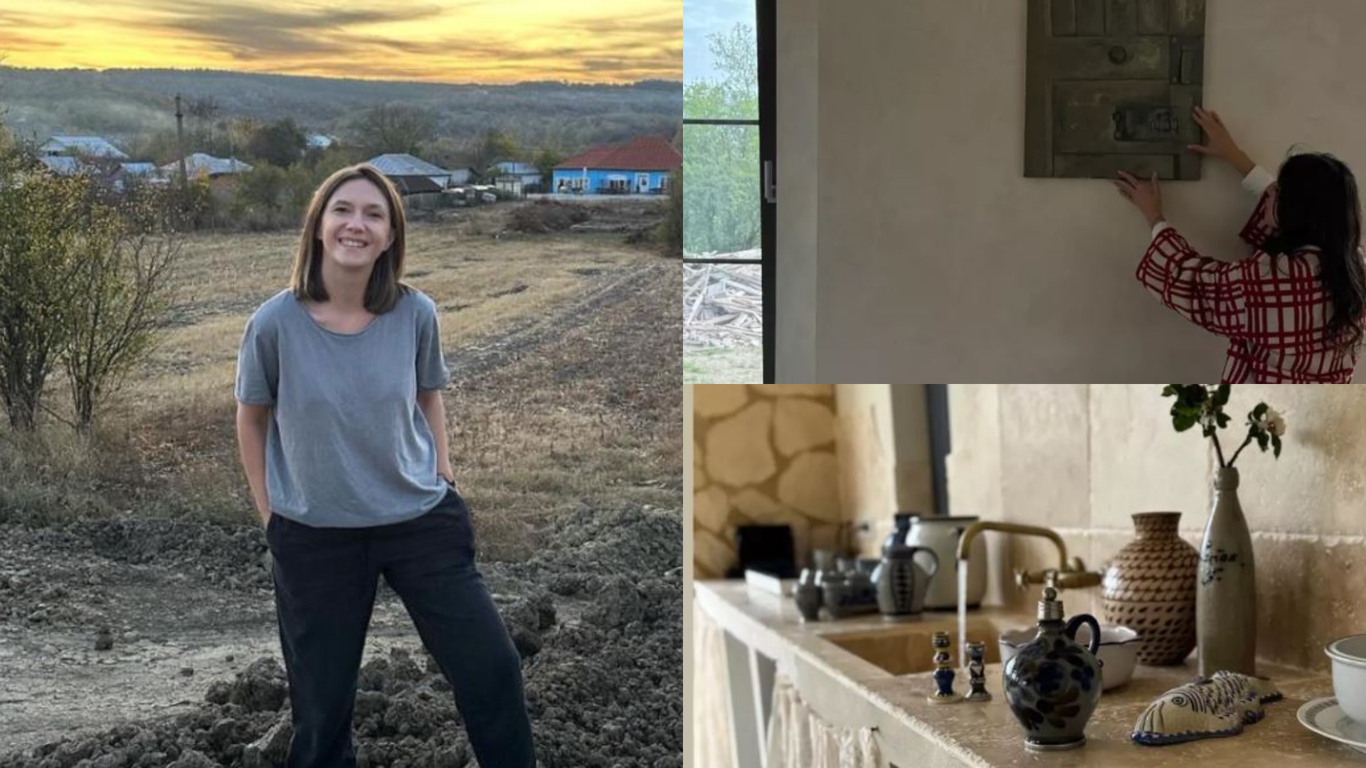 Cum arată casa de la Șușani a Adelei Popescu? Ai zice că e ruptă dintr-un peisaj din Toscana