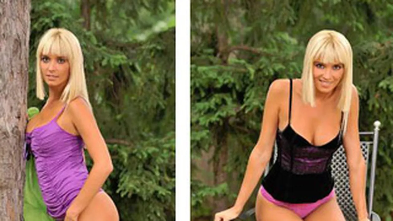 Diana Dumitrescu a pozat in lenejeie intima Victoria's Secret