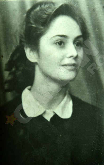 Adriana Iliescu în tinerețe. Sursă foto: Arhivă Cancan