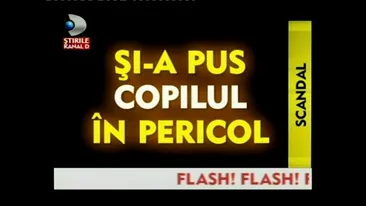 INCREDIBIL! Un constantean a incercat sa isi omoare copilul pentru a convinge executorul judecatoresc sa nu ii ia casa!