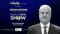 Marius Tucă Show începe luni, 19 decembrie, de la ora 20.00, live pe gândul.ro