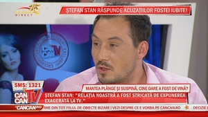 Stefan Stan, ravasit si cu ochii in lacrimi, dupa despartirea de Mantea: "Mirosea a usturoi la prima noastra intalnire"