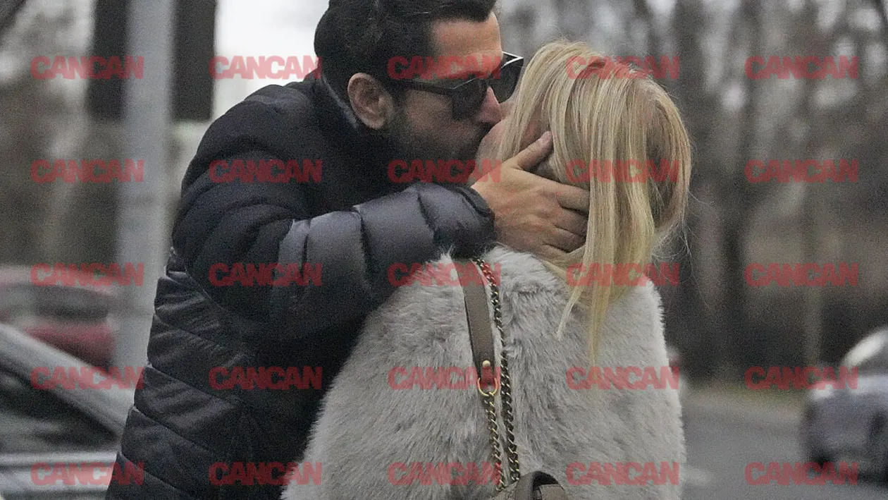 Unde e dragoste, nimic nu mai contează! Cezar Ouatu și-a sărutat iubita cu foc!