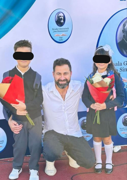 Cum arată copiii lui Cornel Luchian de la Insula Iubirii. Gestul pe care l-a făcut în prima lor zi de școală