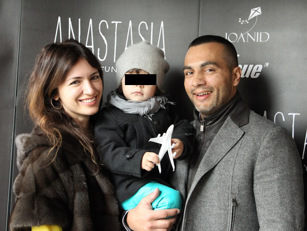 Maria Marinescu, Frank Colin şi copilul lor, Levin