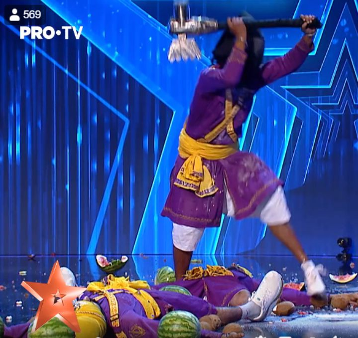 „I-a rupt piciorul!” Scene de groază la Românii au Talent de la Pro TV