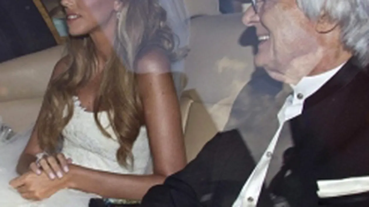 Mostenitoarea Formulei 1 s-a maritat! Fiica lui Bernie Eccleston a avut rochie de 100.000 de lire!