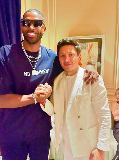 Ronald Gavril, unul dintre invitații lui Mr. Pink la evenimentul din Beverly Hills /Foto: Instagram 