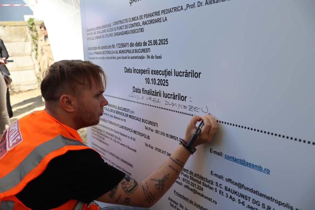 Cea mai mare clinică de psihiatrie pediatrică din România va fi construită de Fundația Metropolis, cu ajutorul lui Ion Țiriac