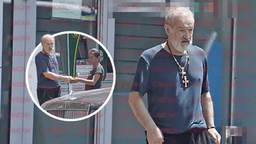 Ultimele evenimente l-au RĂVĂŞIT pe Gigi Becali: a apărut în șlapi în plină stradă și... A spart bancomatul și a lovit cu bani la întâmplare!